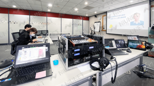 Rental | Professional Equipment Paired with Zoom Platform, Materials Management System Webinar Live Streaming Completed