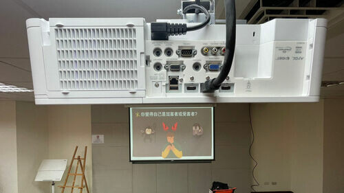Solution|Professional Projector Installation for Educational Use