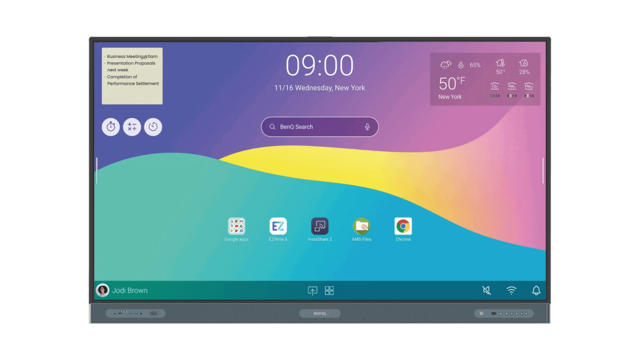 顯示設備 BENQ 商用互動觸控顯示器 RP04 86 吋