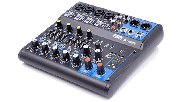 音效設備 EMB MX08BT 99 DSP 8 聲道混音機