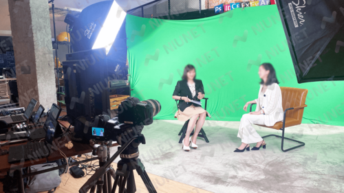 租賃服務｜雙機拍攝與綠幕技術結合，實現高效直播影片製作